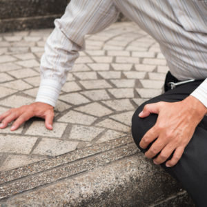 Cover image displaying a slip and fall accident.